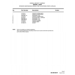 Aviation Part 4717273-3 for Cessna 525B Aircraft