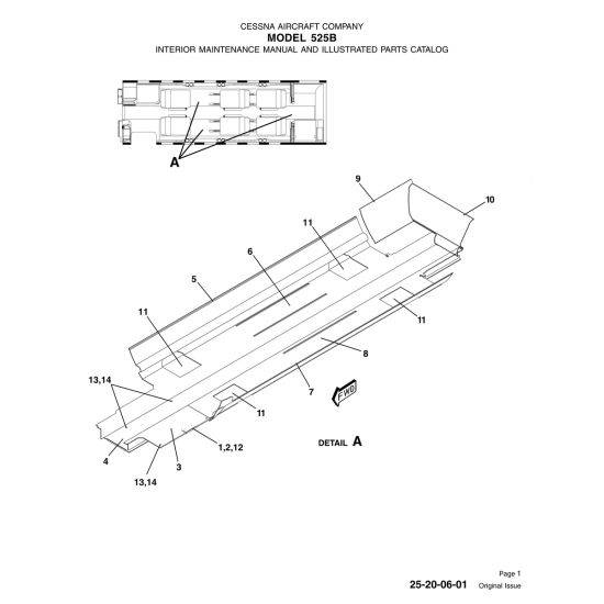 Original Issue (25-20-06-01) — Cessna 525 Original Issue (25-20-06-01) — Cessna 525