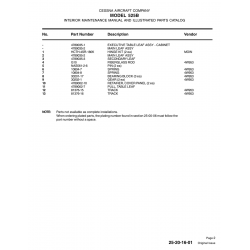 Aviation Part 4789035-3 for Cessna 525B Aircraft