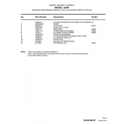 Aviation Part 13020-9 for Cessna 525B Aircraft