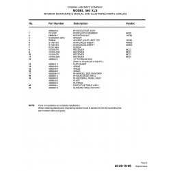 Aviation Part 101016-26R for Cessna 560XL Aircraft Aviation Part 101016-26R for Cessna 560XL Aircraft