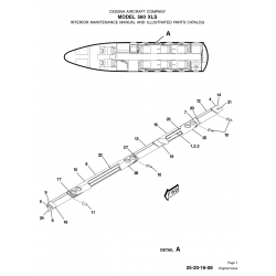 Original Issue 25-20-16-08 for Cessna 560XL Aircraft Original Issue 25-20-16-08 for Cessna 560XL Aircraft