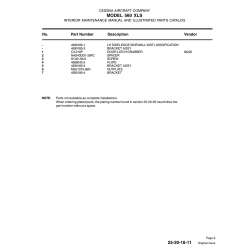 Aviation Part 4590185-1 for Cessna 560XL Aircraft
