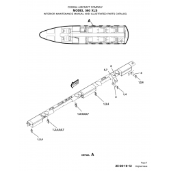 Original Issue 25-20-16-12 for Cessna 560XL Aircraft Original Issue 25-20-16-12 for Cessna 560XL Aircraft