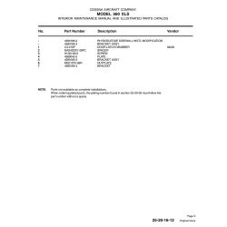 Aviation Part 4590185-2 for Cessna 560XL Aircraft