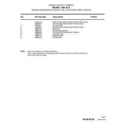 Aviation Part 4589075-3 for Cessna 560XL Aircraft Aviation Part 4589075-3 for Cessna 560XL Aircraft
