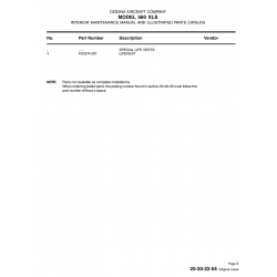 Aviation Part P01074-207 for Cessna 525 Aircraft Aviation Part P01074-207 for Cessna 525 Aircraft