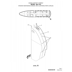 Original Issue 25-20-34-01 for Cessna 560XL Aircraft Original Issue 25-20-34-01 for Cessna 560XL Aircraft
