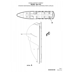 Original Issue 25-20-34-03 for Cessna 560XL Aircraft Original Issue 25-20-34-03 for Cessna 560XL Aircraft