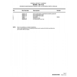 Aviation Part 4589031-28 for Cessna 560XL Aircraft Aviation Part 4589031-28 for Cessna 560XL Aircraft