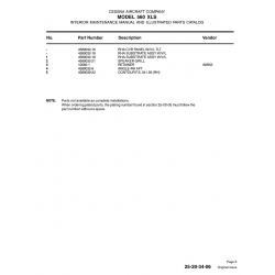Aviation Part 4589032-8 for Cessna 560XL Aircraft Aviation Part 4589032-8 for Cessna 560XL Aircraft