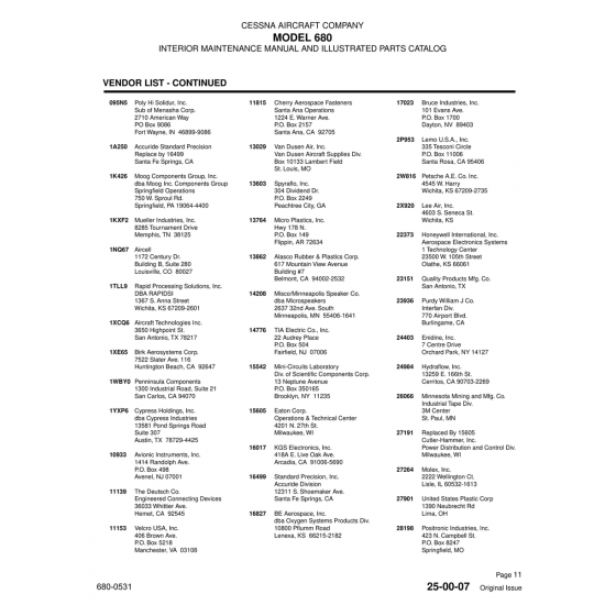 1NQ67 — Aircell for Cessna 680