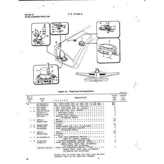 T-34A-4-14 — Aviation Part