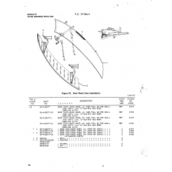 Aviation Part 0248-0250 for Beechcraft T34 Mentor Aircraft