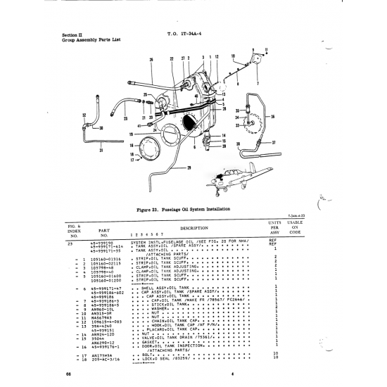 Aviation Part 45-939176-1 for Beech T34 Mentor Aircraft Aviation Part 45-939176-1 for Beech T34 Mentor Aircraft