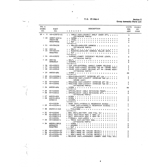 AN-Standard Aircraft Hardware AN253-2-240 — BEECH T34 MENTOR AN253-2-240 — AN-Standard Aircraft Hardware for BEECH T34 MENTOR