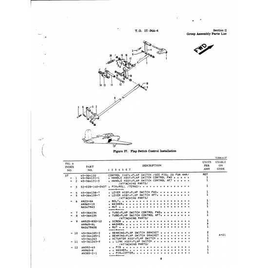 Washer-Head Screw AN525-832-12 — BEECH T34 MENTOR AN525-832-12 — Washer-Head Screw for BEECH T34 MENTOR