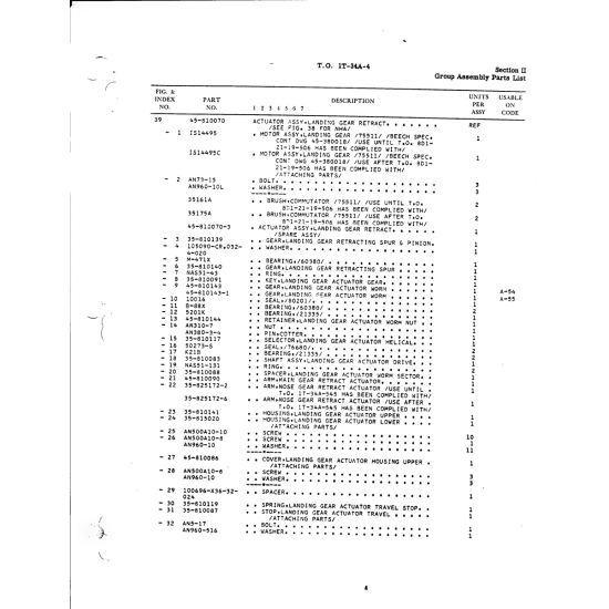 AN-Standard Aircraft Hardware ANSOOA10-8 — BEECH T34 MENTOR ANSOOA10-8 — AN-Standard Aircraft Hardware for BEECH T34 MENTOR
