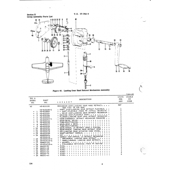 AN-Standard Aircraft Hardware ANS960-10L — BEECH T34 MENTOR ANS960-10L — AN-Standard Aircraft Hardware for BEECH T34 MENTOR