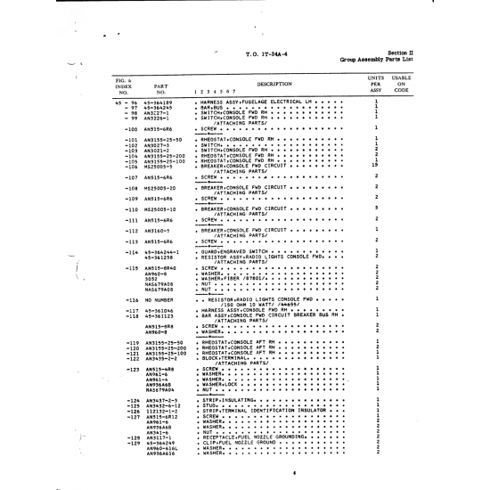 Aircraft Bolt AN3227-1 — BEECH T34 MENTOR AN3227-1 — Aircraft Bolt for BEECH T34 MENTOR
