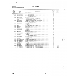 Aviation Part 45-364000-3 for Beechcraft T34 Mentor Aircraft