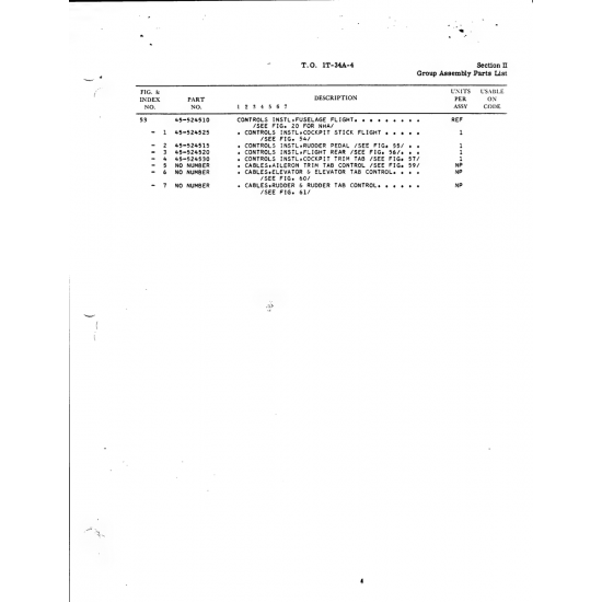 Aviation Part 452524515 for Beech T34 Mentor Aircraft Aviation Part 452524515 for Beech T34 Mentor Aircraft