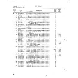 Aviation Part 012-8 for Beechcraft T34 Mentor Aircraft Aviation Part 012-8 for Beechcraft T34 Mentor Aircraft