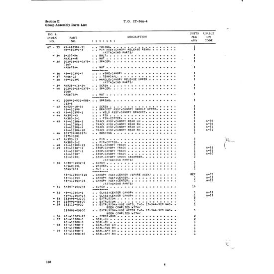 Aviation Part 45-410303-27 for Beech T34 Mentor Aircraft Aviation Part 45-410303-27 for Beech T34 Mentor Aircraft