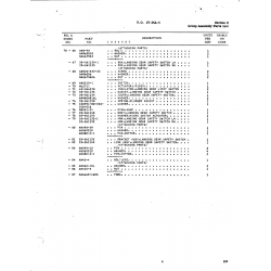 Aviation Part 35-361135-1 for Beech T34 Mentor Aircraft Aviation Part 35-361135-1 for Beech T34 Mentor Aircraft