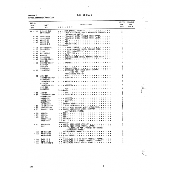 Aviation Part 95-20653 for Beech T34 Mentor Aircraft Aviation Part 95-20653 for Beech T34 Mentor Aircraft