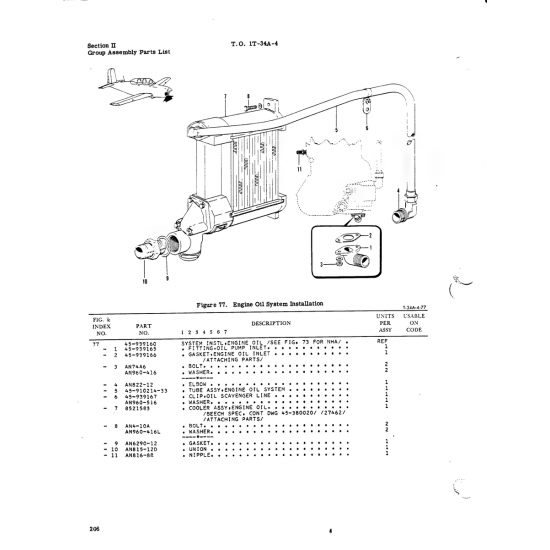 Aviation Part ANB816-88 for Beech T34 Mentor Aircraft Aviation Part ANB816-88 for Beech T34 Mentor Aircraft