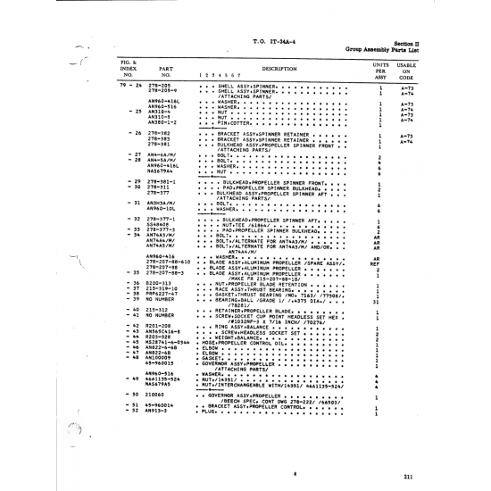 Aircraft Bolt AN100009 — BEECH T34 MENTOR AN100009 — Aircraft Bolt for BEECH T34 MENTOR