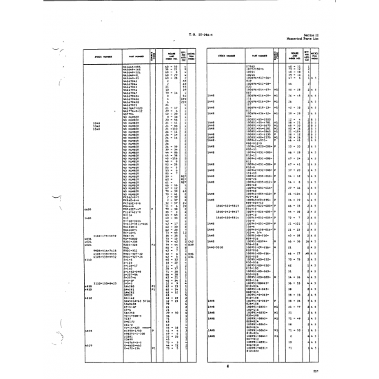Aviation Part 19-52350-6 for Beech T34 Mentor Aircraft