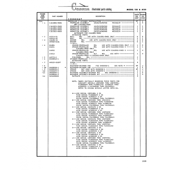 A2513-51 — Bolt Mcl Use With C161001-0401 Only for Cessna 150