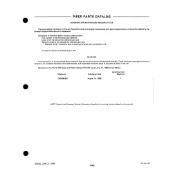 Aviation Part ORG880627 for Piper PA-18-150 Aircraft Aviation Part ORG880627 for Piper PA-18-150 Aircraft