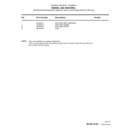 Aviation Part 4810676-3 for Cessna 560 Aircraft Aviation Part 4810676-3 for Cessna 560 Aircraft