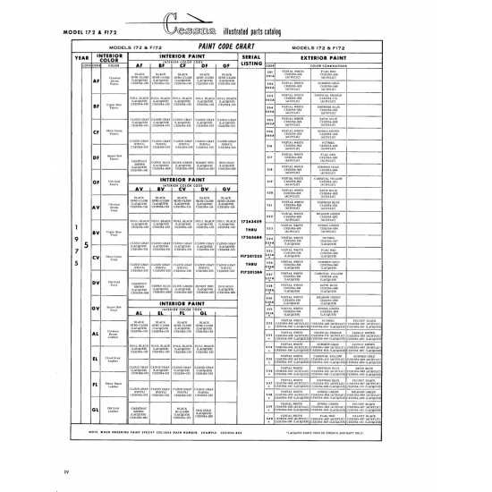 Aviation Part CES1054-A93 for Cessna 172 Skyhawk Aircraft