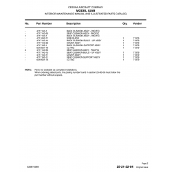 Aviation Part 4717143-30 for Cessna 525B Aircraft Aviation Part 4717143-30 for Cessna 525B Aircraft