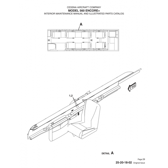 Original Issue 25-20-18-02 for Cessna 560 Aircraft Original Issue 25-20-18-02 for Cessna 560 Aircraft