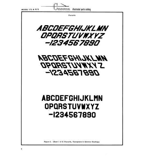 Aviation Part IZ9456 for Cessna 172 Skyhawk Aircraft Aviation Part IZ9456 for Cessna 172 Skyhawk Aircraft
