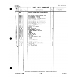 Aviation Part 14340-00 for Piper PA-18-150 Aircraft Aviation Part 14340-00 for Piper PA-18-150 Aircraft