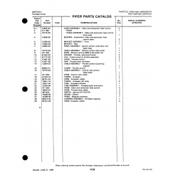 Aviation Part 18875-07 for Piper PA-18-150 Aircraft Aviation Part 18875-07 for Piper PA-18-150 Aircraft