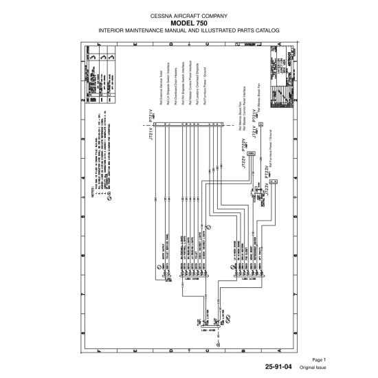 Original Issue (25-91-04) — Cessna 750 Original Issue (25-91-04) — Cessna 750