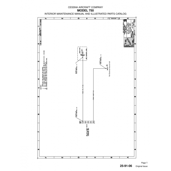 Original Issue (25-91-06) — Cessna 750