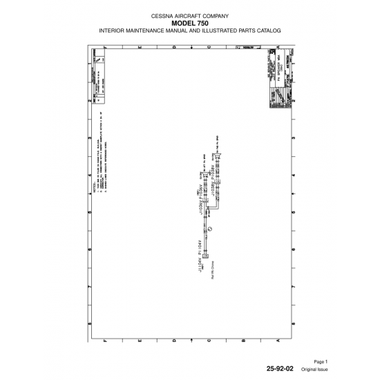 Original Issue (25-92-02) — Cessna 750 Original Issue (25-92-02) — Cessna 750