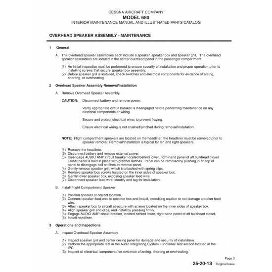 Original Issue (25-20-13) — Cessna 680