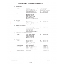 Series O-320 for Piper PA-28-161 Aircraft