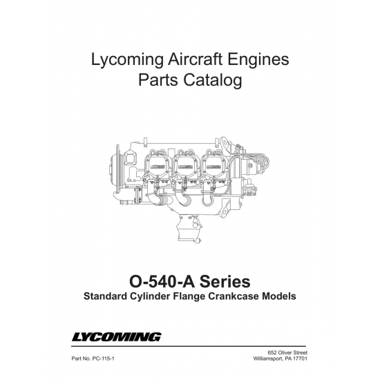 Series (O-540-A) — Parks Aircraft Inc Arrow