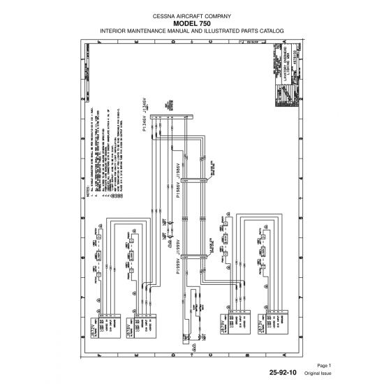 Original Issue (25-92-10) — Cessna 750 Original Issue (25-92-10) — Cessna 750