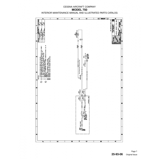 Original Issue (25-93-06) — Cessna 750
